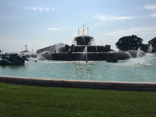 Love and marriage, love and marriage ... glorious Buckingham Fountain 